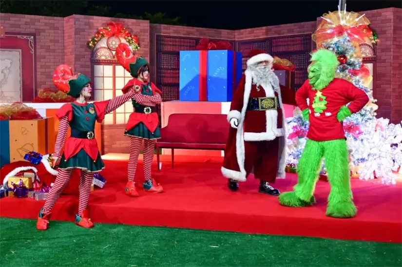 La Villa Navideña en la Verbena Culiacán.