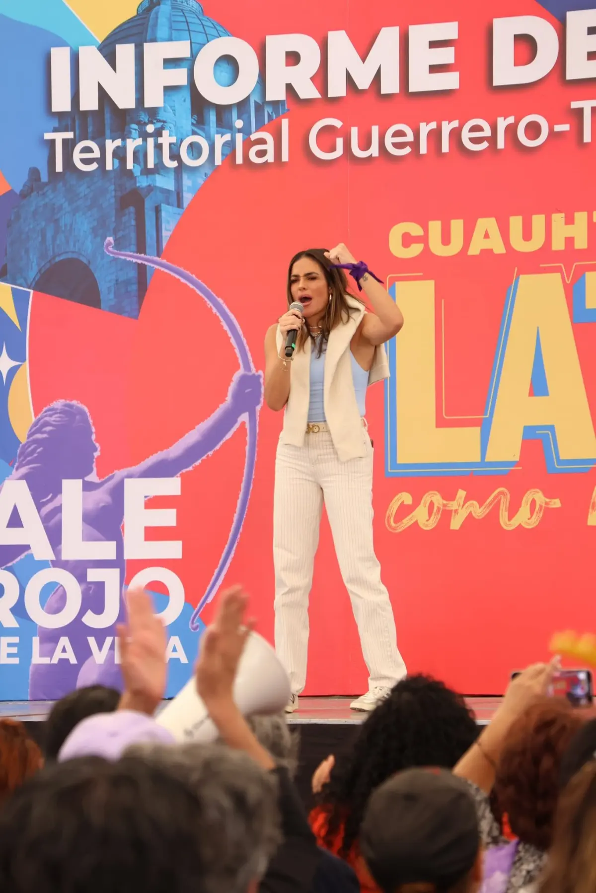 Alessandra Rojo comenzó su carrera política en las filas del PVEM. Foto: Cortesía