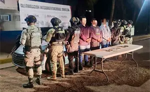 Operativo exitoso. Detienen a tres hombres armados y recuperan auto robado en operativo de Culiacán