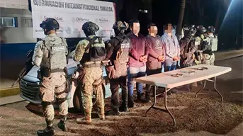 Operativo exitoso. Detienen a tres hombres armados y recuperan auto robado en operativo de Culiacán