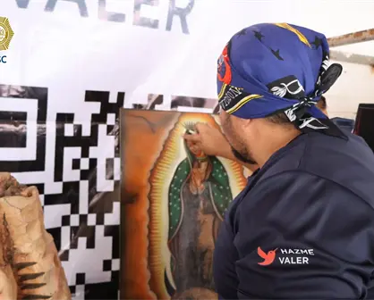 "Hazme Valer" lanza colección de la Virgen de Guadalupe hecha en reclusorios de la CDMX