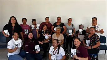 Entusiasmo en la población de Villa Juárez durante los 16 Días de Activismo contra la Violencia de Género