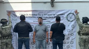 Marina y FGR detienen a presunto infractor por posesión ilícita de hidrocarburos en Nayarit