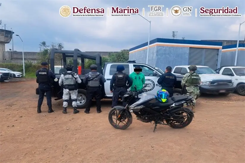 Detenidos en el marco del Plan Michoacán por la Paz. Foto: Cortesía