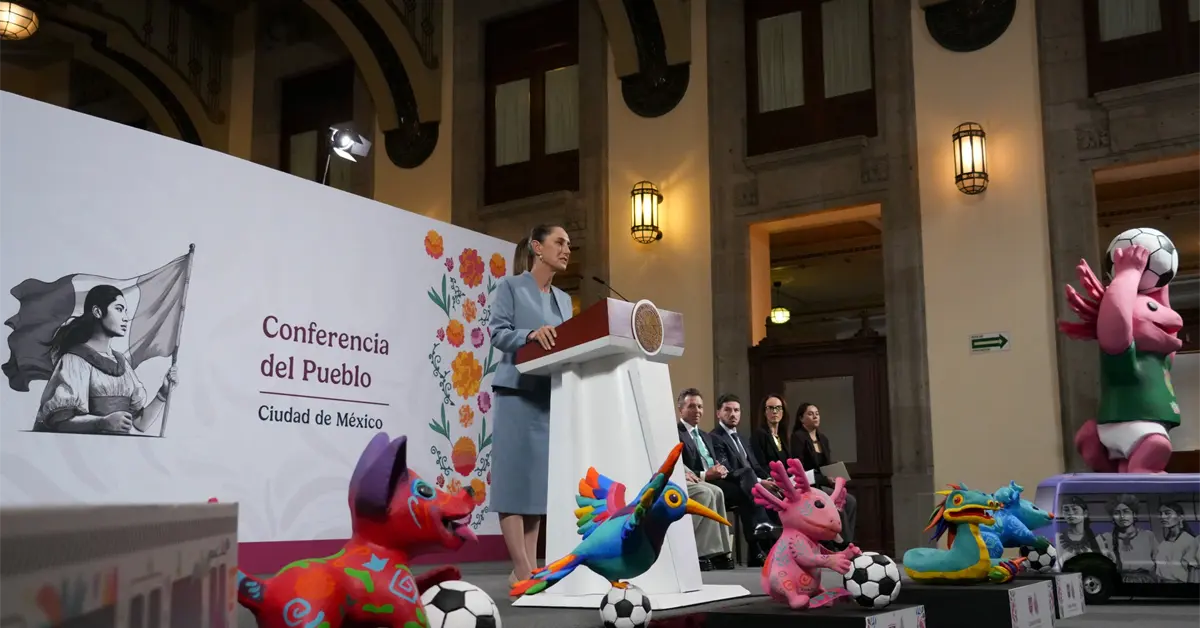 Sheinbaum anuncia inversión millonaria para ciudades sede del Mundial y habla de la Ley de Aguas