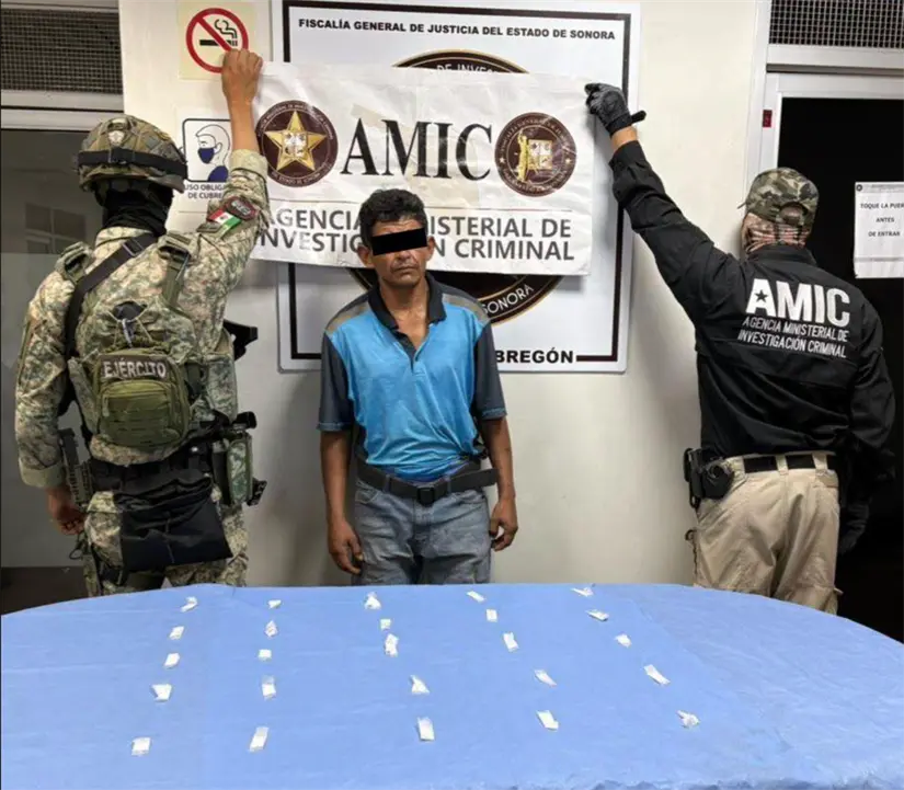 En un operativo en Ciudad Obregón se detuvo a Reyes 