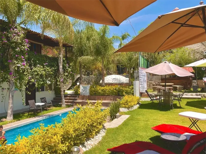 Hotel Spa Villa Mariposas en Atlixco. Foto: cortesía.