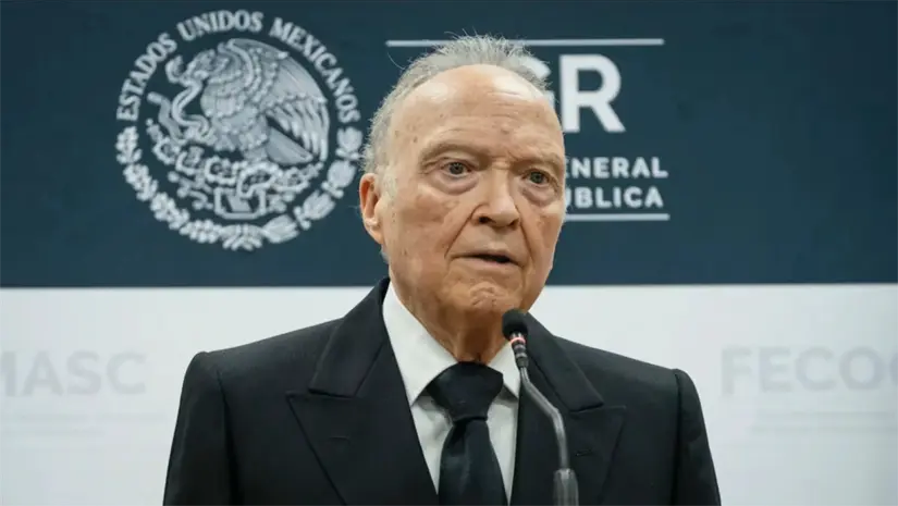 Gertz Manero se desempeñaba como titular de la FGR desde 2019. Foto: Cortesía