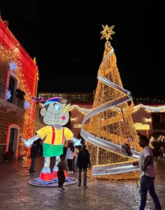 Disfruta de Villa Iluminada 2025 en Atlixco. Foto: cortesía.