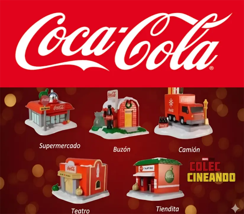 Villas Navideñas de Coca-Cola 2025. Foto: @coleccineando.