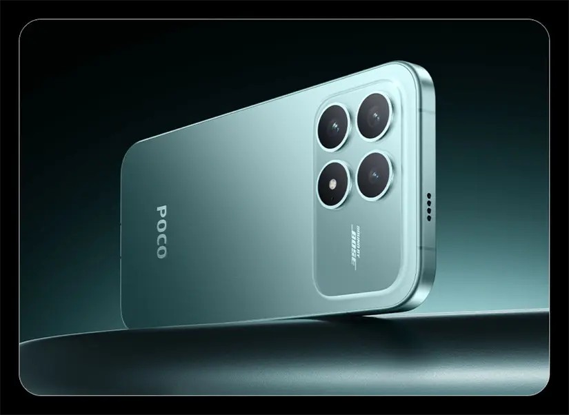 Xiaomi Poco F8 Pro con cámara principal de 50 megapíxeles. Foto: Cortesía