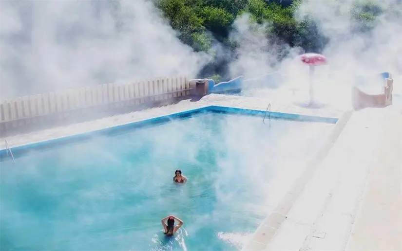 Visita las albercas termales y balnearios de Chignahuapan. Foto: Cortesía.