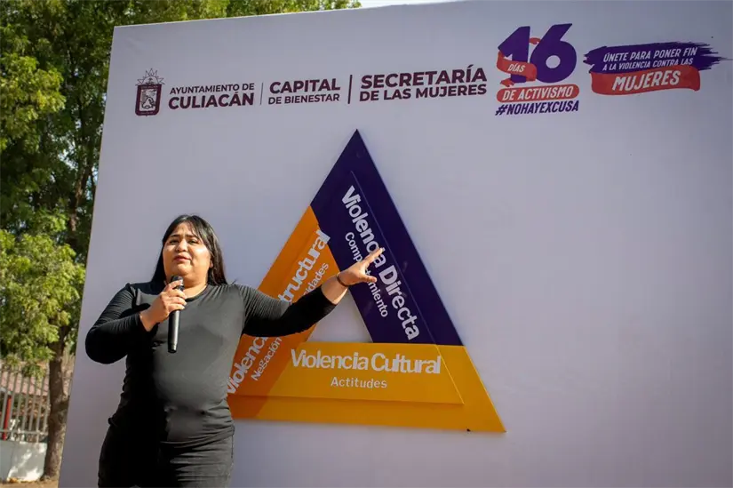 Rompiendo ciclos: taller comunitario fortalece a mujeres para identificar y frenar la violencia. Foto: Ayuntamiento de Culiacán