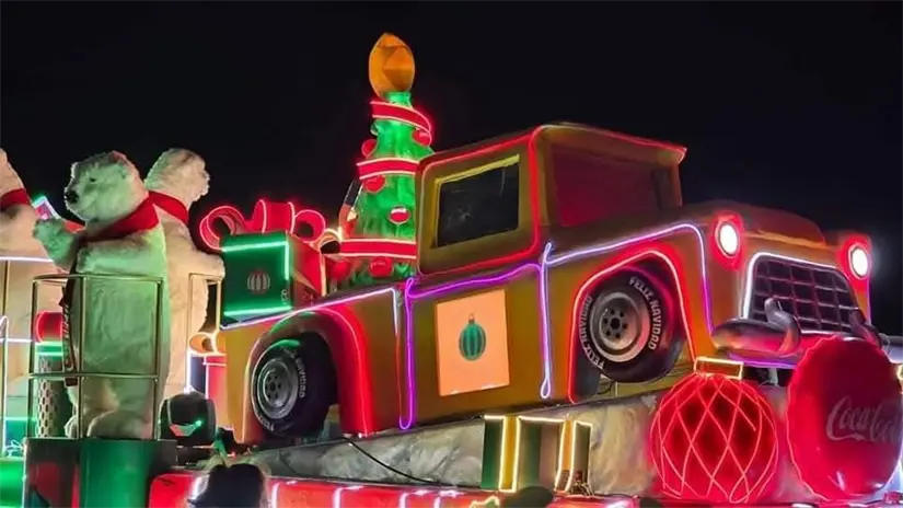 No te pierdas la Caravana Coca-Cola 2025 en Veracruz este 28 de noviembre. Foto: Alex del Puerto.