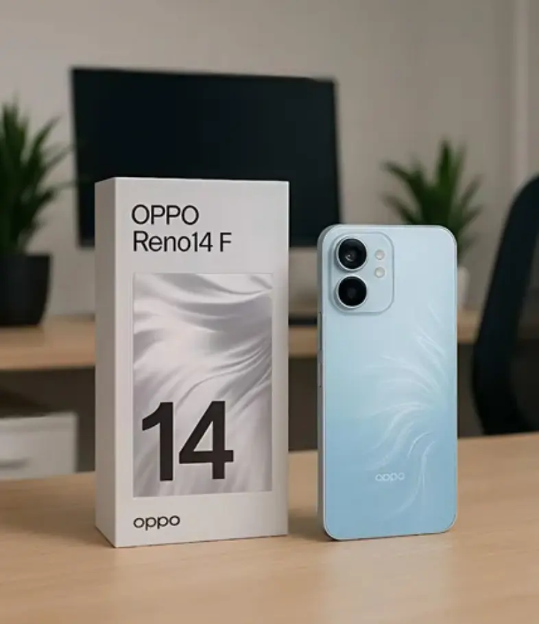 Características del nuevo OPPO Reno 14 F 5G. Foto: cortesía.