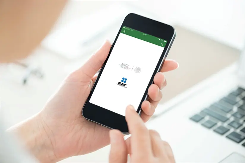 Qué se puede hacer en la aplicación Factura SAT Móvil. Foto: Cortesía