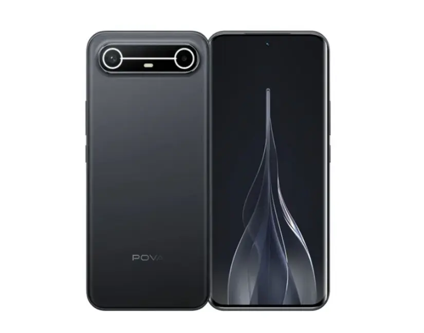 TECNO POVA Slim con pantalla curva AMOLED de 6,7 pulgadas. Foto: Cortesía