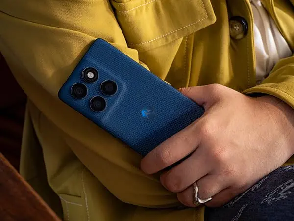 Corre por tu Motorola Edge 60 en Amazon por el Black Friday. Foto: Cortesía.