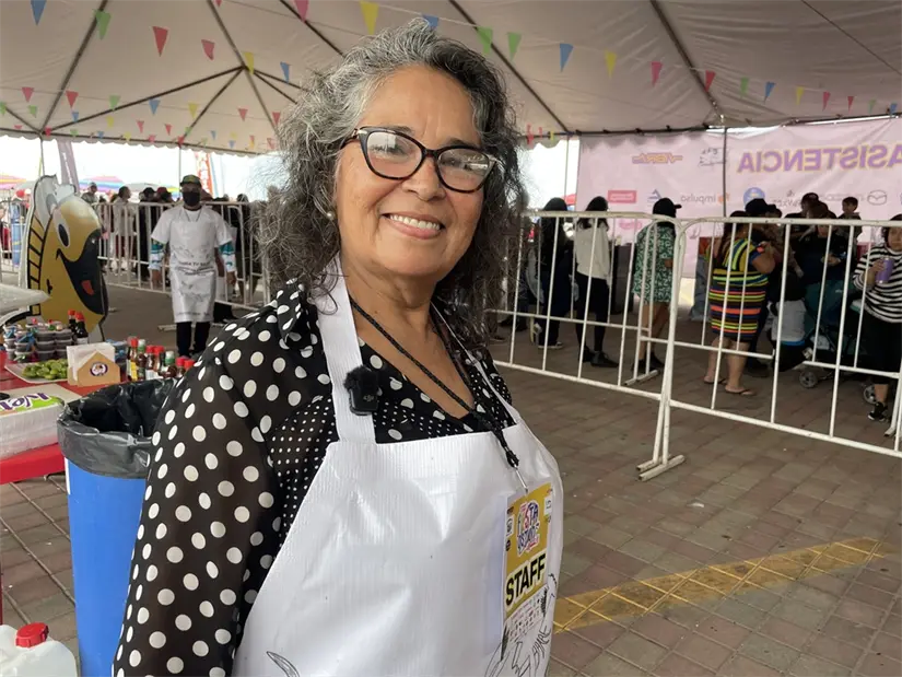 María Guadalupe López Navarro invitó a continuar visitando Altata. Foto: TBN