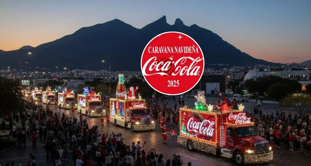 Esto es lo que tienes que saber acerca de la Caravana Coca-Cola 2025 en Monterrey. Foto: cortesía
