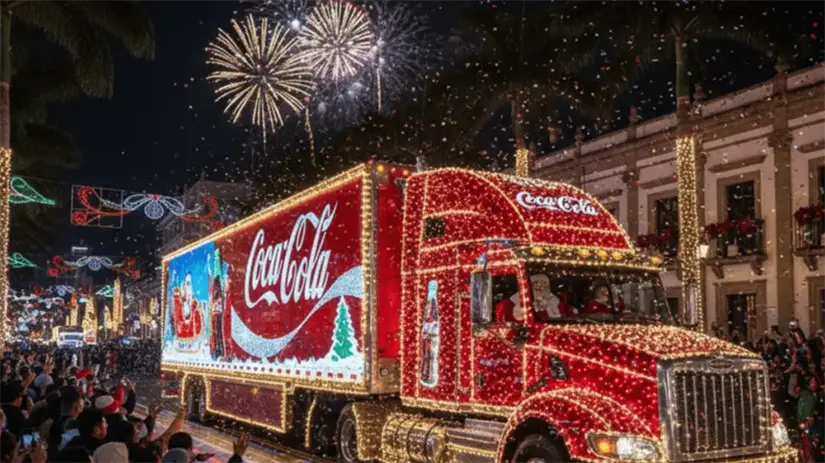 Esta es la ruta de la caravana de Coca-Cola 2025 en Monterrey. Foto: cortesía.