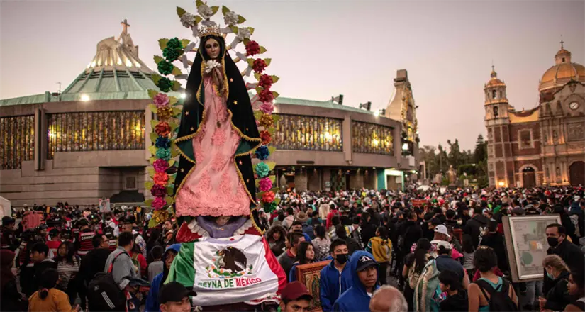 Algunos estados optan por suspender clases por los festejos del Día de la Virgen. Foto: Especial