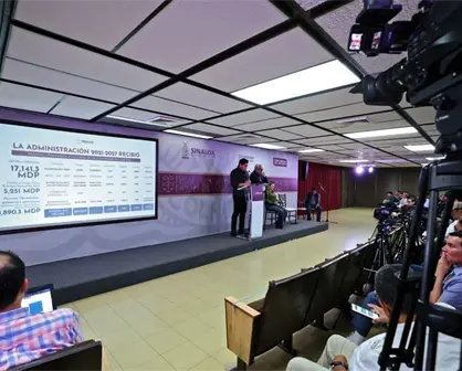 Gobierno de Rocha pagará deuda de 17 mil 141 mdp heredada de administraciones de Malova y Quirino