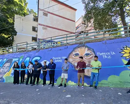 Arte para la paz en Culiacán: "Cañadas, Corazón de Todos" renace como símbolo de identidad y armonía