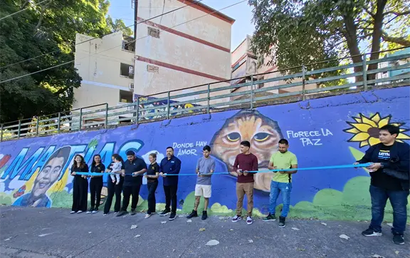 Arte para la paz en Culiacán: "Cañadas, Corazón de Todos" renace como símbolo de identidad y armonía