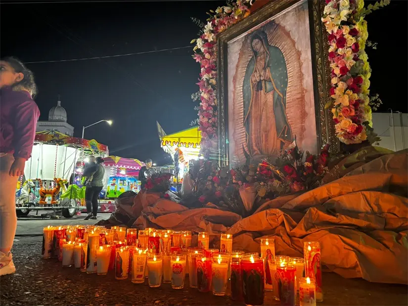 El Día de la Virgen de Guadalupe, este 12 de diciembre en 2025, caerá en viernes. Foto: Cortesía.