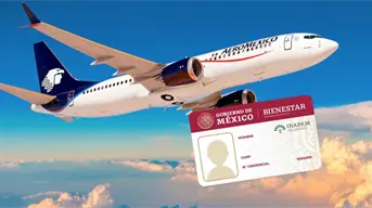 Aeroméxico dará 15% de descuento a adultos mayores con credencial INAPAM en 2026
