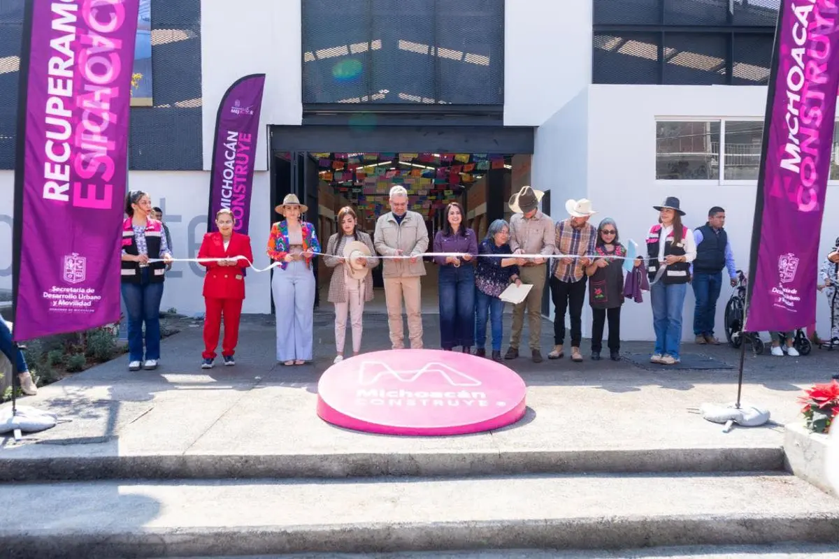 Conoce cómo quedó Mercado Poniente en Uruapan. Foto: Cortesía