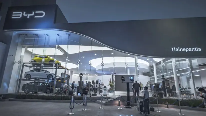 BYD es una de las marcas chinas que podrían quedarse en México. Foto: Especial