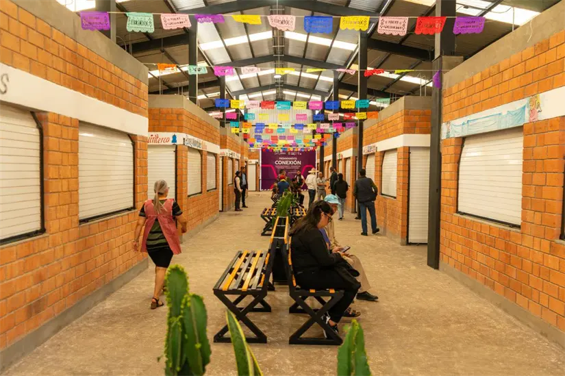 Mercado Poniente en Uruapan. Foto: Cortesía