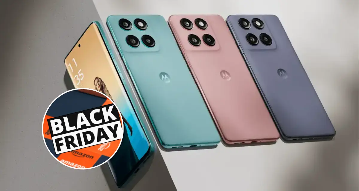 Motorola Edge 60 en remate por Black Friday en Amazon. Foto: Cortesía.