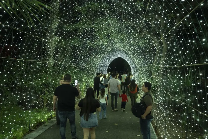 El jardín Botánico de Culiacán luce hermoso.
