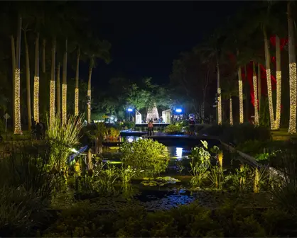 Navidad en el Botánico 2025: Culiacán brilla con "Un Jardín de Luz"