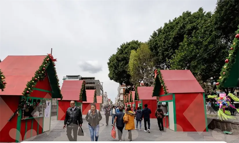 Villa Navideña Artesanal en Parque Sendela. Foto: Cortesía