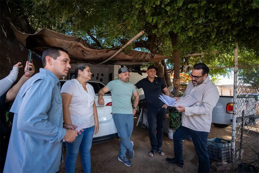 Culiacán avanza en regularización: cinco familias de Nueva Galicia ya tienen sus escrituras. Foto: Ayuntamiento de Culiacán