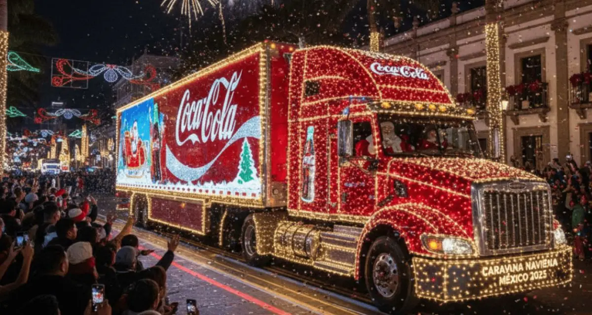 Estas son las ciudades confirmadas para la Caravana Coca-Cola 2025. Foto: cortesía