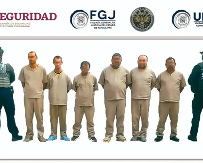 Golpe al crimen en Tamaulipas: desarticulan célula dedicada a la extorsión, hay 12 detenidos