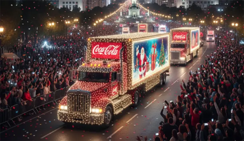 Ciudades que están confirmadas para la llegada de la Caravana Coca-Cola 2025. Foto: cortesía.