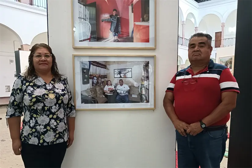 Micaela González Heras y su esposo Filiberto Lozada Díaz, padres de Antonio de Jesús y Cristian Giovanni Lozada González, desaparecidos en noviembre de 2012.