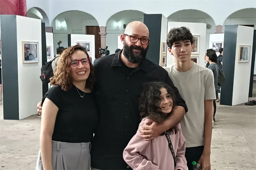 El fotoperiodista Luis Brito, autor de la galería 