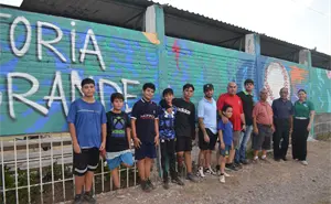 “La victoria más grande es la paz”: un mural que une y renueva el orgullo en la colonia Díez de Mayo en Culiacán