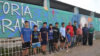 “La victoria más grande es la paz”: un mural que une y renueva el orgullo en la colonia Díez de Mayo en Culiacán