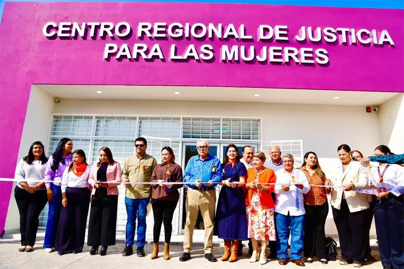 Sinaloa inaugura nuevo Centro Regional de Justicia para las Mujeres en Guasave