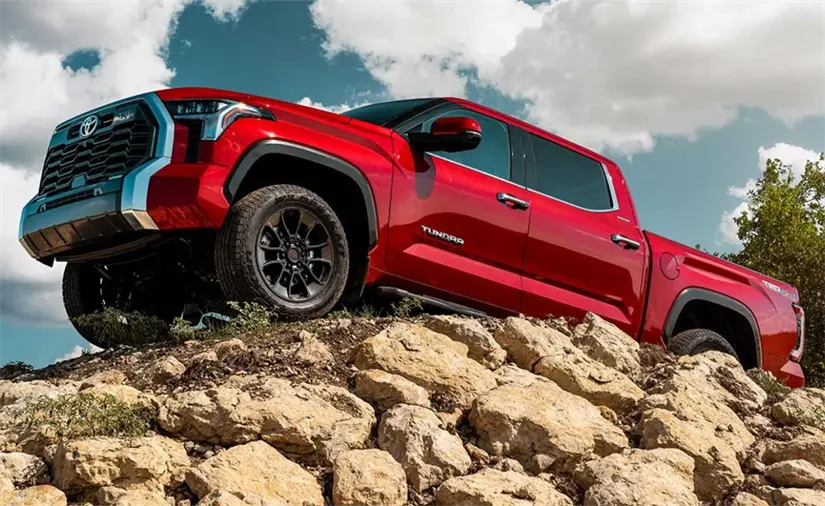 La Tundra HEV es perfecta para la aventura en los caminos más difíciles. Foto: Toyota