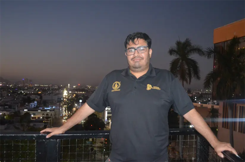 Rafael Ángel Narcio Laveaga, talento sinaloense que abre caminos en los laboratorios más prestigiosos del planeta. Foto: Juan Madrigal