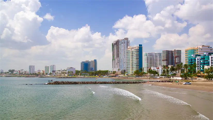 Visita Playa Mocambo en Boca del Río, Veracruz. Foto: Cortesía.